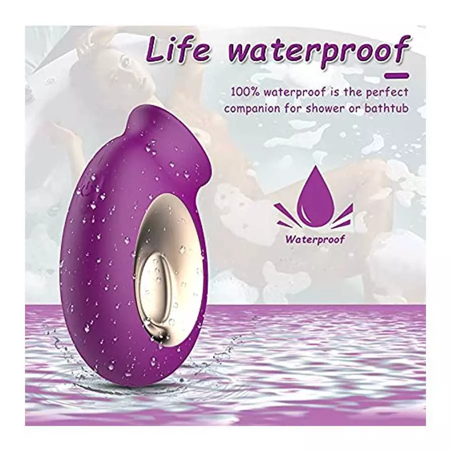 Rose Vibrator, Clitoral Nipple Anus Licking Tongue Vibrator with 2 Speeds & 5 Modes Powerful Stimulator-G spot Vibrators for Qui