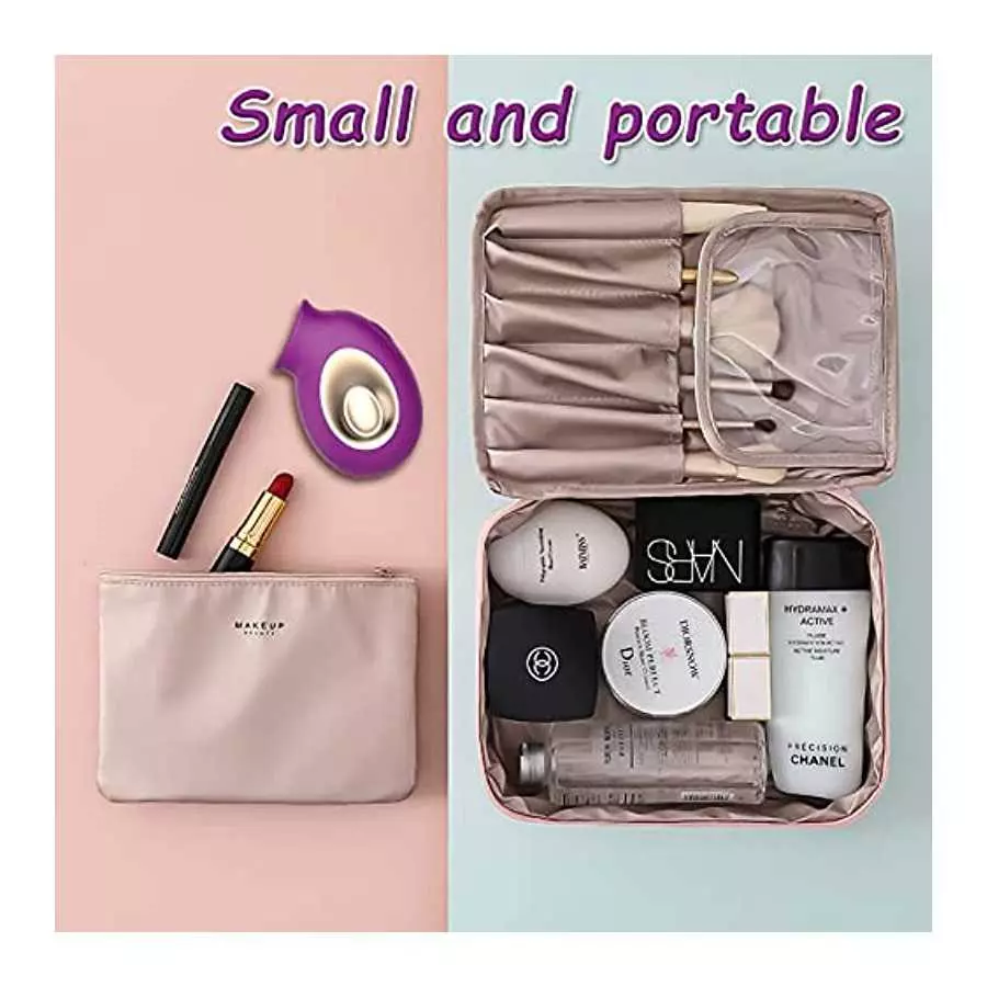 Rose Vibrator, Clitoral Nipple Anus Licking Tongue Vibrator with 2 Speeds & 5 Modes Powerful Stimulator-G spot Vibrators for Qui