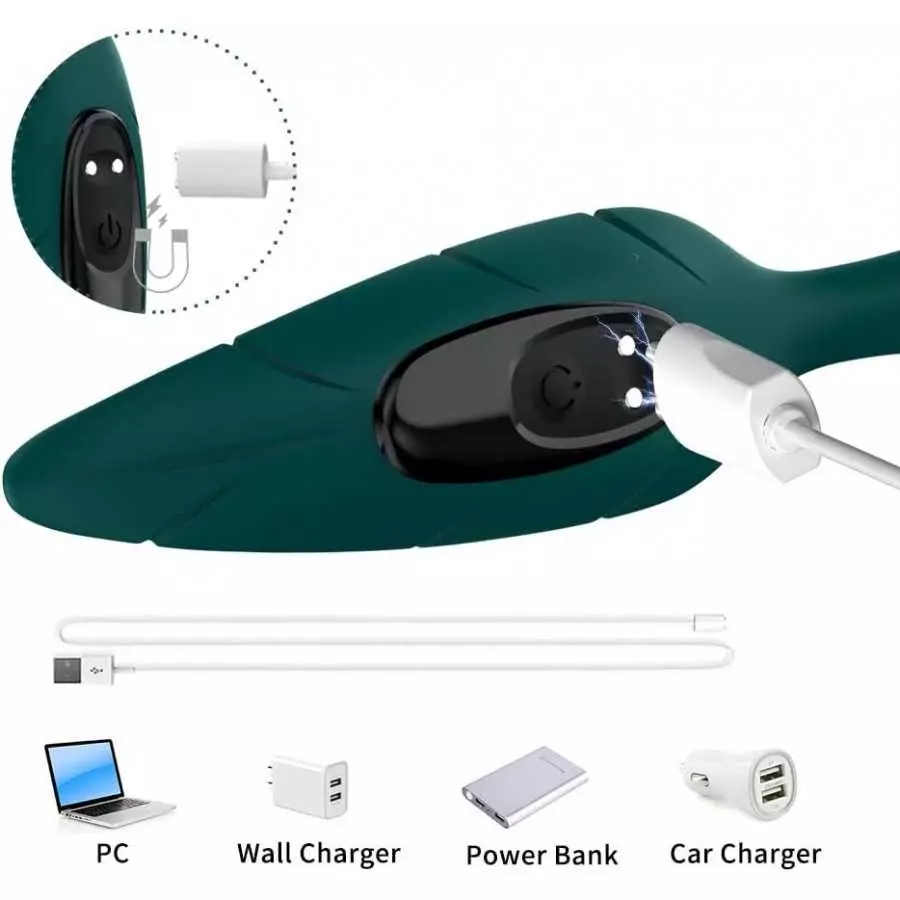 G-spot Vibrator, 9 Vibration Modes Dildo Nipples, Clitoral and Anal Stimulator, Waterproof Rechargeable, Adult Sex Toys for Wome