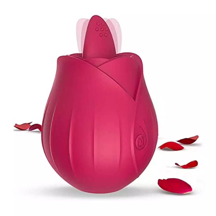 Newly Roses Toys for Women Waterproof, Clitoral Tongue Licking Toy with 9 Powerful Modes for Quick Orgasm, Licking & Vibrating N Newly Roses Toys for Women Waterproof, Clitoral Tongue Licking Toy with 9 Powerful Modes for Quick Orgasm, Licking & Vibrating N