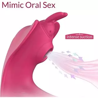 Clitoral Sucking Vibrator, Remote G Spot Stimulator & Clit Sucker Butterfly Vibrator, 10 Powerful Modes, Waterproof & Rechargeab Clitoral Sucking Vibrator, Remote G Spot Stimulator & Clit Sucker Butterfly Vibrator, 10 Powerful Modes, Waterproof & Rechargeab