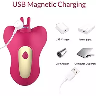 Clitoral Sucking Vibrator, Remote G Spot Stimulator & Clit Sucker Butterfly Vibrator, 10 Powerful Modes, Waterproof & Rechargeab Clitoral Sucking Vibrator, Remote G Spot Stimulator & Clit Sucker Butterfly Vibrator, 10 Powerful Modes, Waterproof & Rechargeab