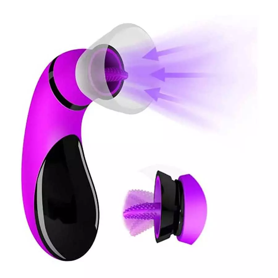 Sucking Vibrator Women Sex Toys - Adult Toys with 7 Sucking and 3 Tongue Licking Modes Vibrators Clitoralis Stimulator for Women Sucking Vibrator Women Sex Toys - Adult Toys with 7 Sucking and 3 Tongue Licking Modes Vibrators Clitoralis Stimulator for Women