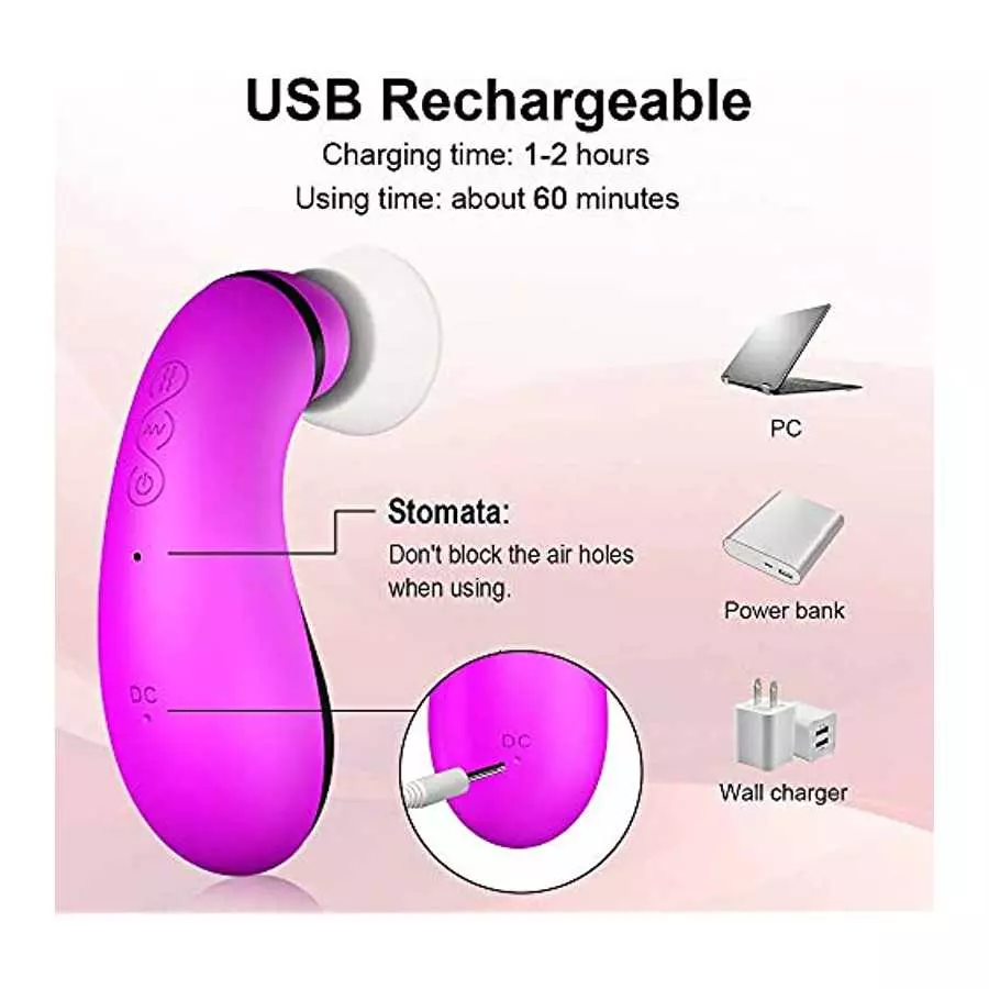 Sucking Vibrator Women Sex Toys - Adult Toys with 7 Sucking and 3 Tongue Licking Modes Vibrators Clitoralis Stimulator for Women