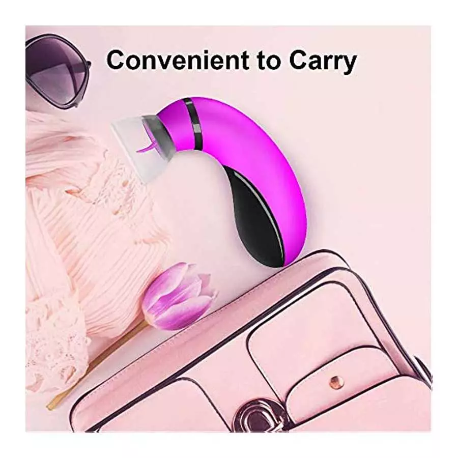 Sucking Vibrator Women Sex Toys - Adult Toys with 7 Sucking and 3 Tongue Licking Modes Vibrators Clitoralis Stimulator for Women