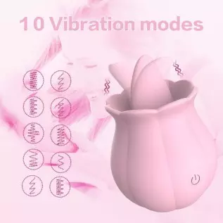 2023 New Women Rose Tongue Suck & Lick Rose 10 Modes Sucker Sucking Toys Adult The Rose Toy for Women Couples Vibrator Toy (Pink 2023 New Women Rose Tongue Suck & Lick Rose 10 Modes Sucker Sucking Toys Adult The Rose Toy for Women Couples Vibrator Toy (Pink