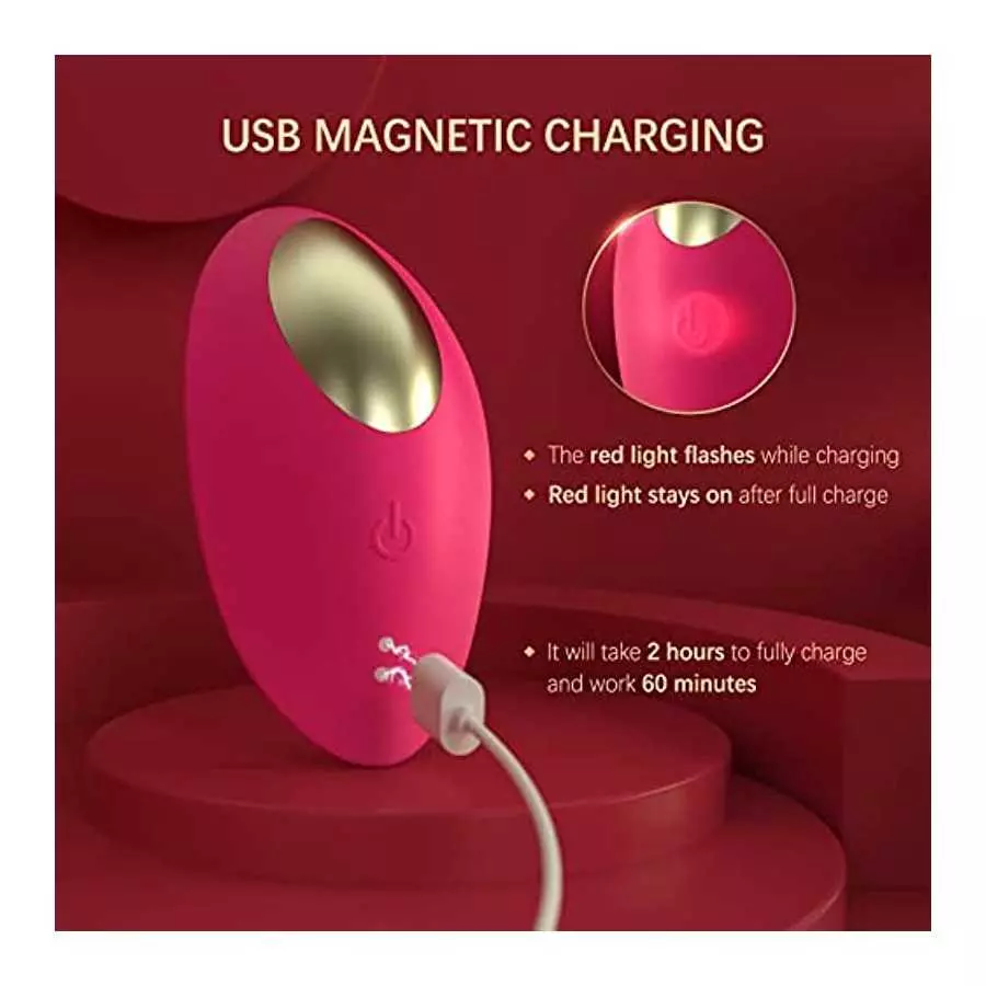 Wearable Panty Clitoral Butterfly Vibrator with APP Remote Control, Pleasure G-spot Stimulator 10 Vibration Patterns Silicone Re