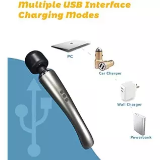 EEMOL Rechargeable Personal Massager Vibrator, Wireless with 20 Vibration Patterns 8 Multi-Speed - Sex Toys for Women Girl's Gif EEMOL Rechargeable Personal Massager Vibrator, Wireless with 20 Vibration Patterns 8 Multi-Speed - Sex Toys for Women Girl's Gif