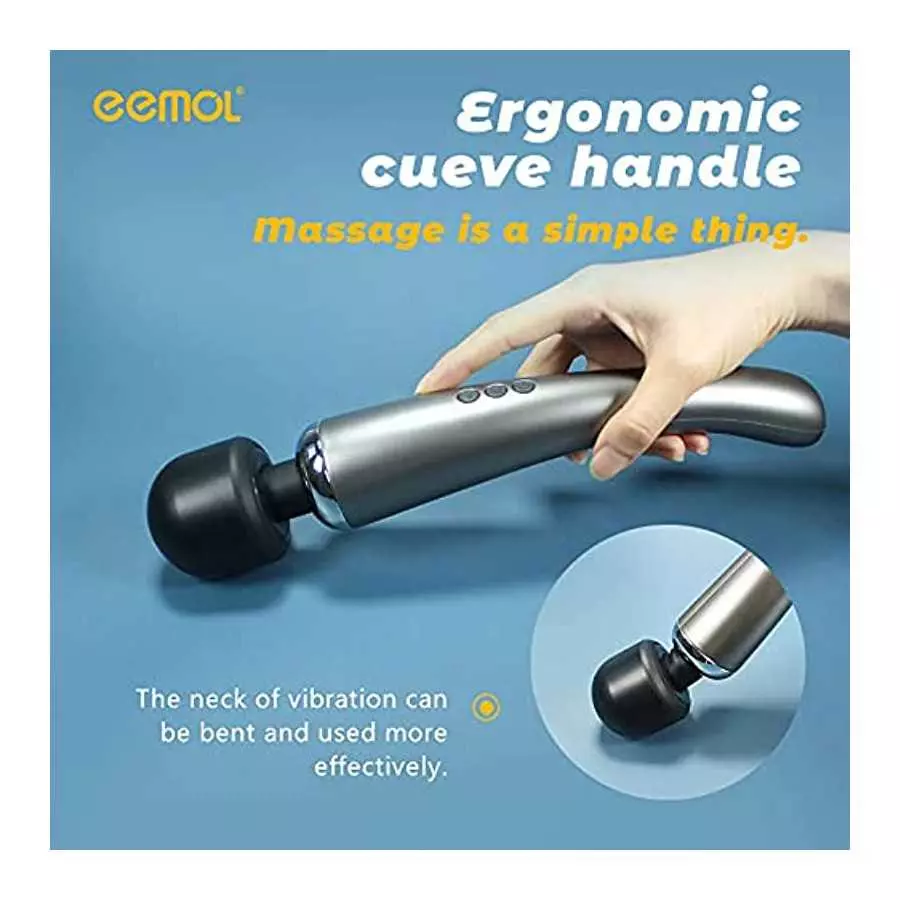 EEMOL Rechargeable Personal Massager Vibrator, Wireless with 20 Vibration Patterns 8 Multi-Speed - Sex Toys for Women Girl's Gif