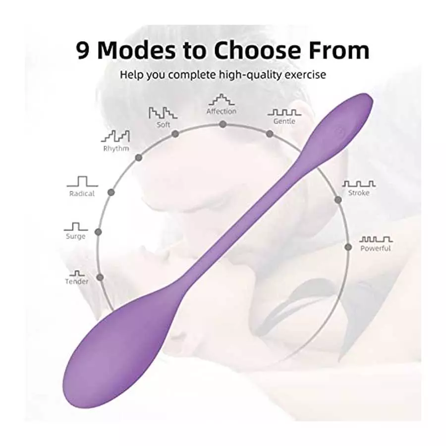 Clitoral and G-Spot Vibrator with APP Control, MEXITOP Wearable Waterproof Couples Vibrator with 9 Powerful Vibrations, Long Dis