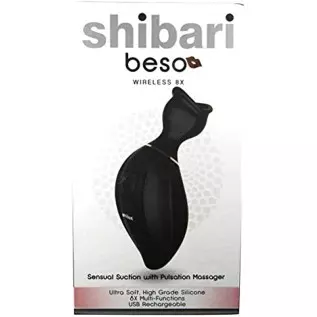 SHIBARI Beso, Power Suction Sex Toy, Black
