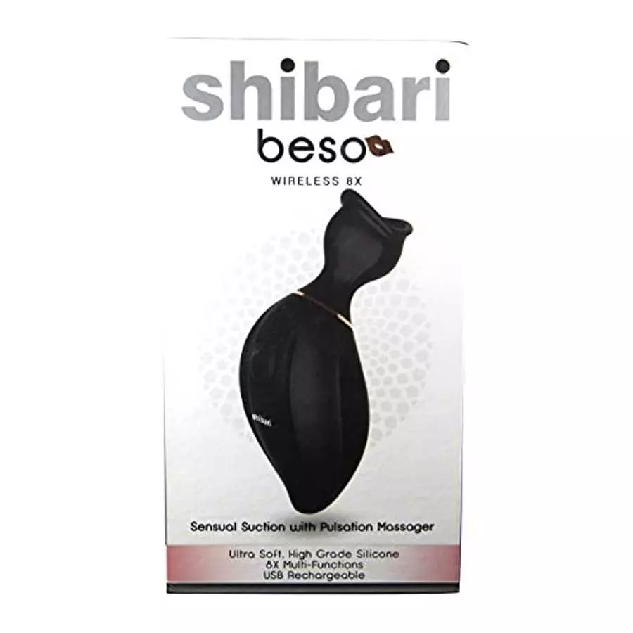 SHIBARI Beso, Power Suction Sex Toy, Black