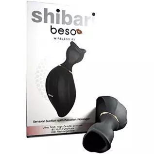 SHIBARI Beso, Power Suction Sex Toy, Black