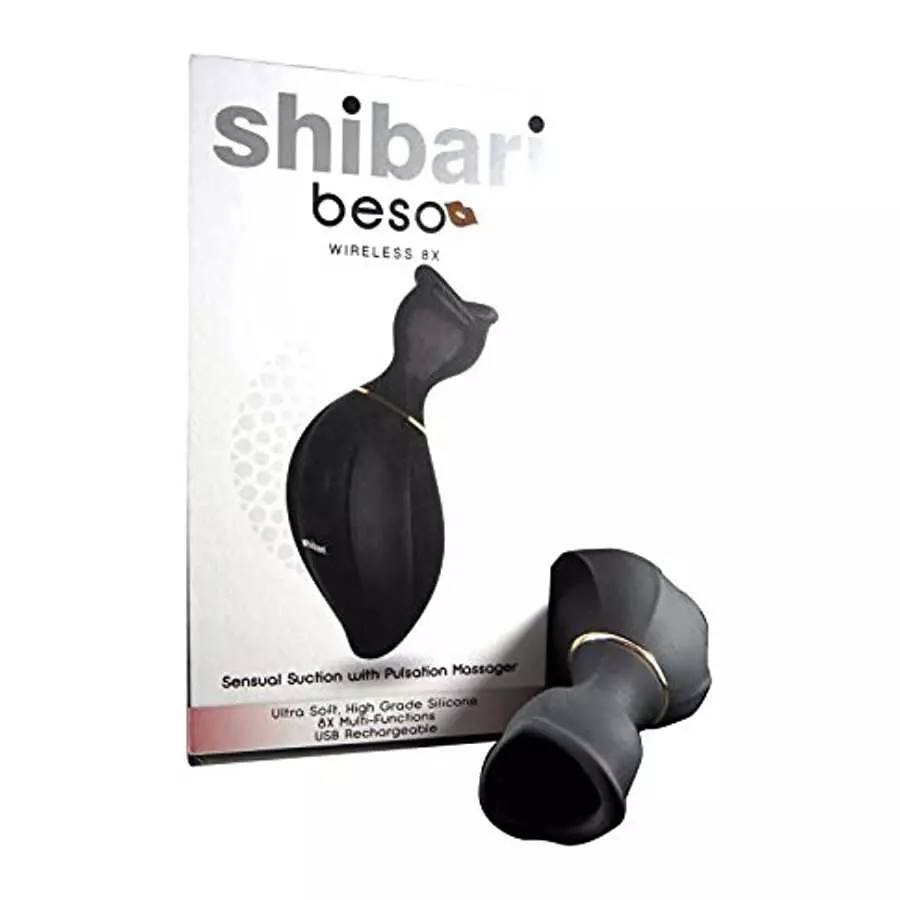 SHIBARI Beso, Power Suction Sex Toy, Black