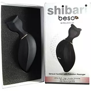SHIBARI Beso, Power Suction Sex Toy, Black