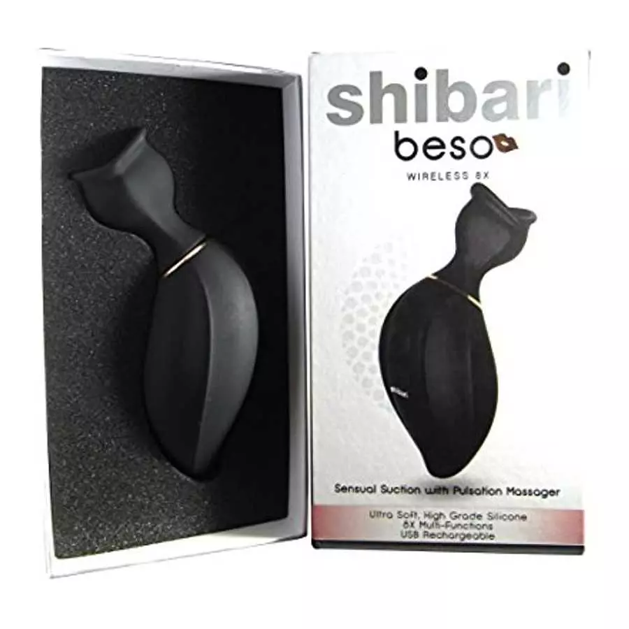 SHIBARI Beso, Power Suction Sex Toy, Black