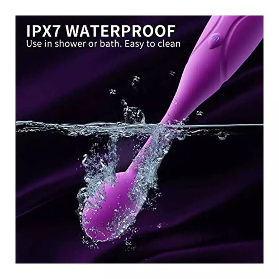 G Spot Vibrator Dildo with 10 Vibration Modes,Finger Vibrating Massagers Sexual Stimulator for Clitoral Vagina and Anal Stimulat