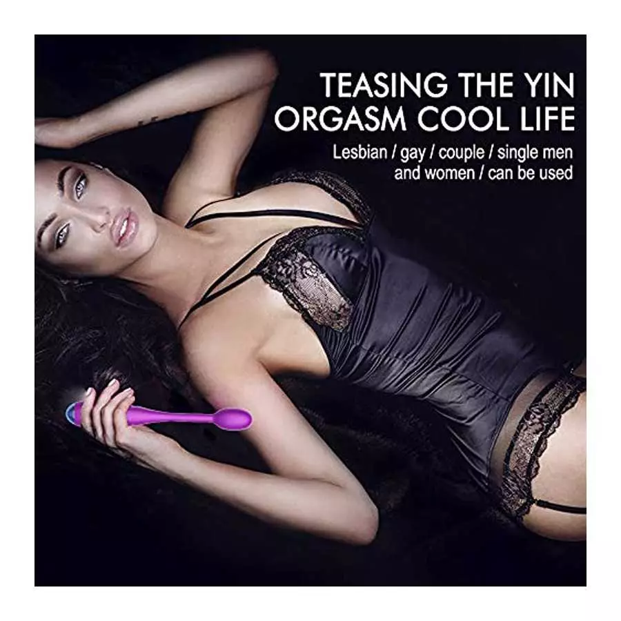 G Spot Vibrator Dildo with 10 Vibration Modes,Finger Vibrating Massagers Sexual Stimulator for Clitoral Vagina and Anal Stimulat