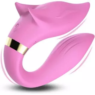 Wearable Clitoral G-Spot Vibrator - Stimulate Female Clit Dildo, Nine Powerful Vibration Modes Waterproof Vibrator, Precise G-Sp