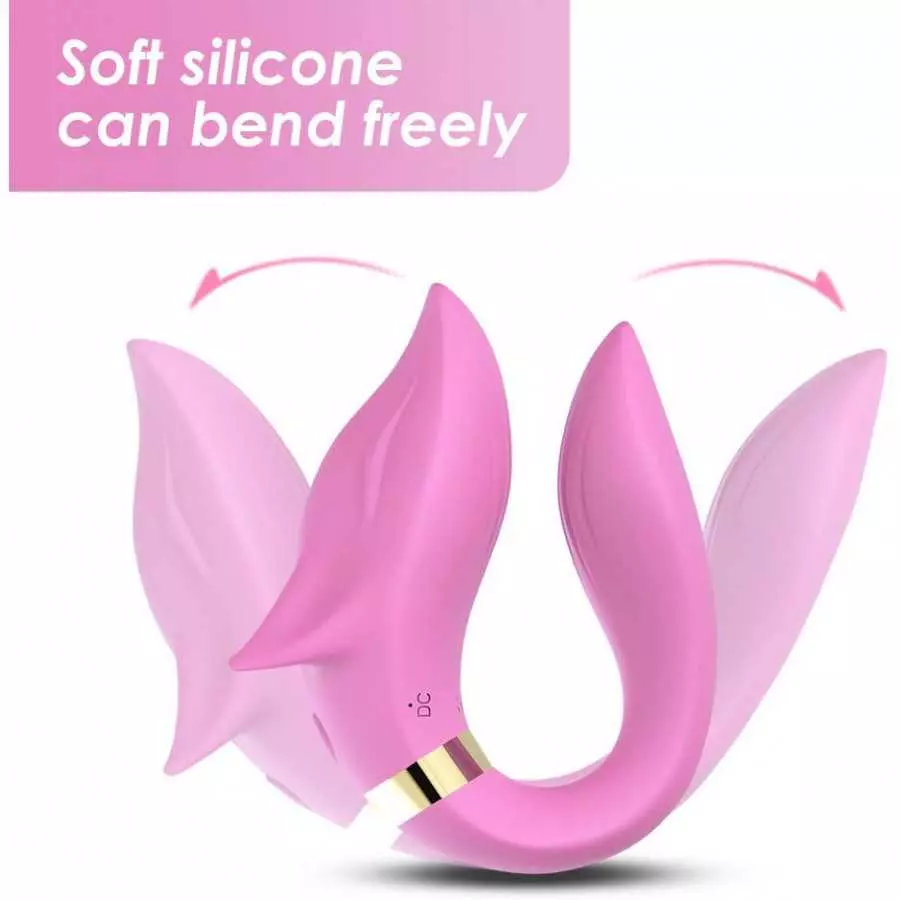 Wearable Clitoral G-Spot Vibrator - Stimulate Female Clit Dildo, Nine Powerful Vibration Modes Waterproof Vibrator, Precise G-Sp