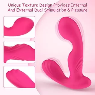 Remote Control Wiggling Wearable Panty Vibrator, Adult Sex Toys for G Spot Clitoral Stimulation, Butterfly Vibrators with 10 Vib Remote Control Wiggling Wearable Panty Vibrator, Adult Sex Toys for G Spot Clitoral Stimulation, Butterfly Vibrators with 10 Vib
