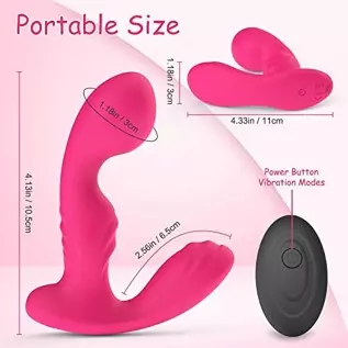 Remote Control Wiggling Wearable Panty Vibrator, Adult Sex Toys for G Spot Clitoral Stimulation, Butterfly Vibrators with 10 Vib Remote Control Wiggling Wearable Panty Vibrator, Adult Sex Toys for G Spot Clitoral Stimulation, Butterfly Vibrators with 10 Vib