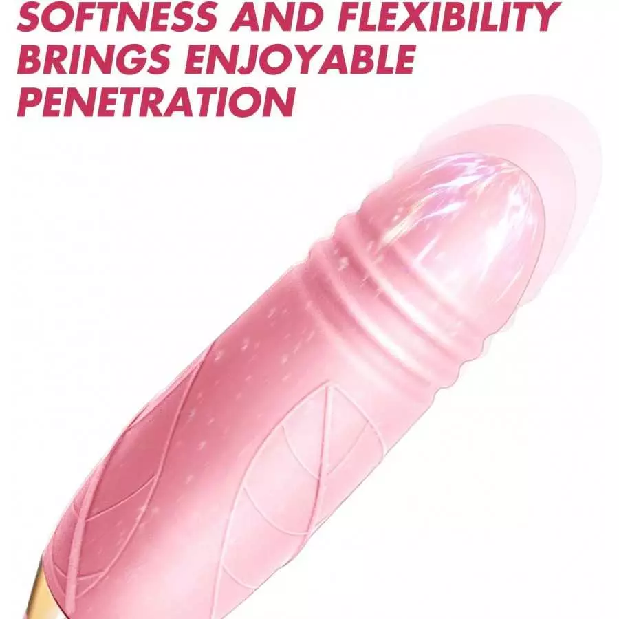 The Rose Toy for Women - Rose Clitorial Sucking Toy with 10 Intense Suction - Rose Sex Toy with Tongue and Suck - Rechargeable C
