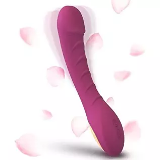 G Spot Clitoral Anal Vibrator Sex Toy with 12 Vibration Modes Waterproof Rechargeable Rose Toy Adult Toy for Women Couple Adult 