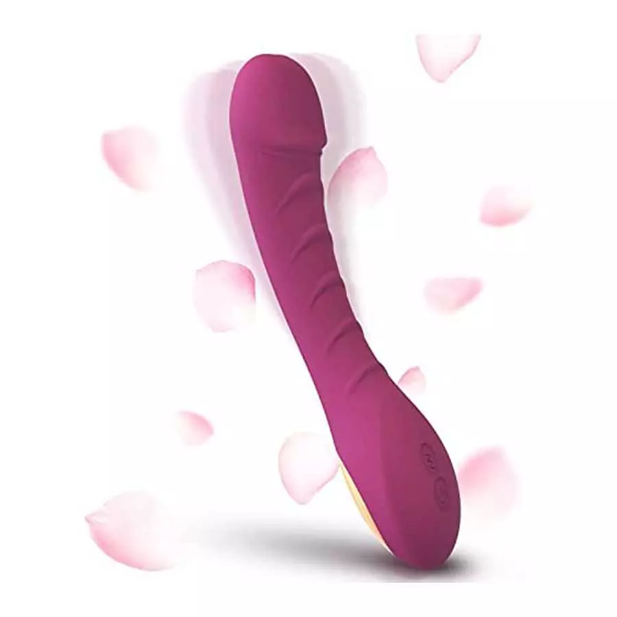 G Spot Clitoral Anal Vibrator Sex Toy with 12 Vibration Modes Waterproof Rechargeable Rose Toy Adult Toy for Women Couple Adult 