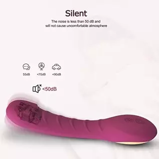 G Spot Clitoral Anal Vibrator Sex Toy with 12 Vibration Modes Waterproof Rechargeable Rose Toy Adult Toy for Women Couple Adult 