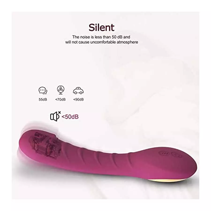 G Spot Clitoral Anal Vibrator Sex Toy with 12 Vibration Modes Waterproof Rechargeable Rose Toy Adult Toy for Women Couple Adult 