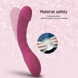 G Spot Clitoral Anal Vibrator Sex Toy with 12 Vibration Modes Waterproof Rechargeable Rose Toy Adult Toy for Women Couple Adult 