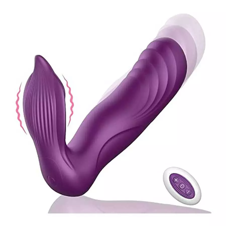 Wearable Thrusting Dildos Vibtator for Women Remote Contorl Clitoris Stimulator Vaginal Massager Female Masturbator Sex Toys for