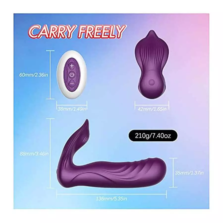Wearable Thrusting Dildos Vibtator for Women Remote Contorl Clitoris Stimulator Vaginal Massager Female Masturbator Sex Toys for