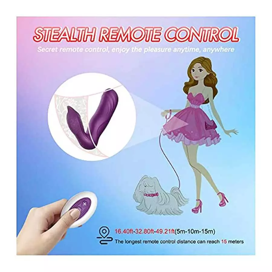 Wearable Thrusting Dildos Vibtator for Women Remote Contorl Clitoris Stimulator Vaginal Massager Female Masturbator Sex Toys for