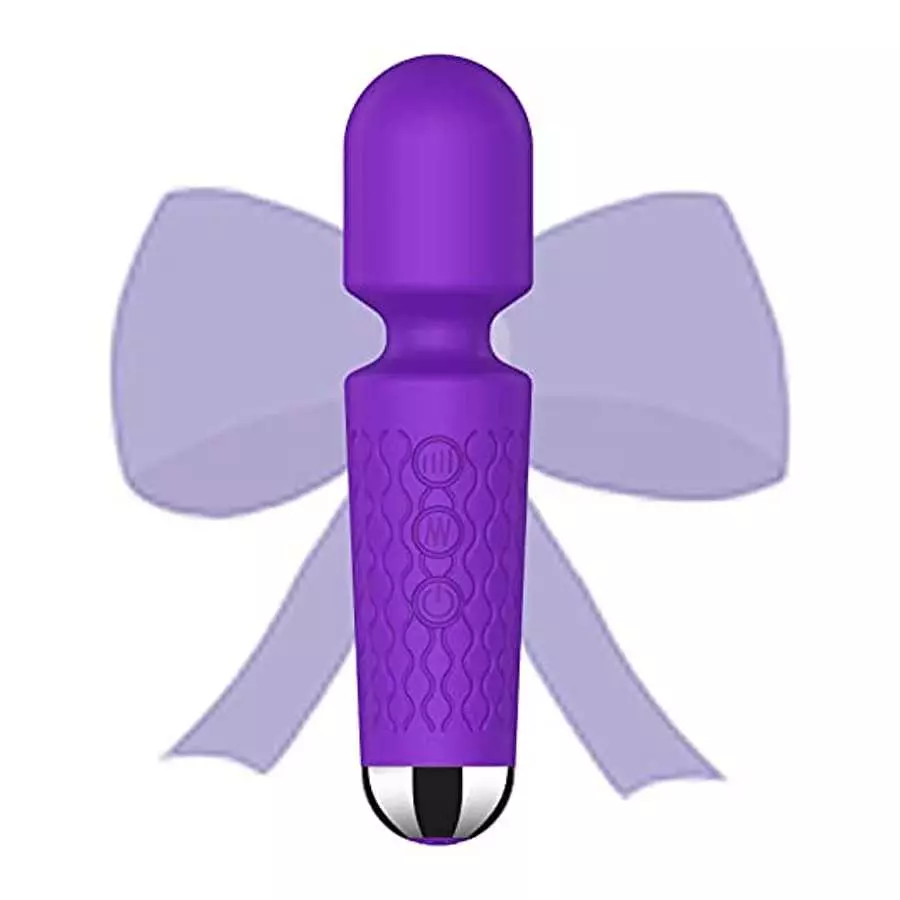 Waterproof Rechargeable Tool for Back, Foot, Neck, Mini (Purple-3)