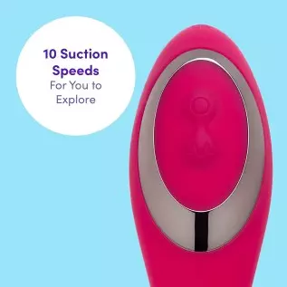 Lovehoney Indulge Clitoral Sucking Toy - Vibrating Sex Toy for Clit and G-spot Double Stimulation - Waterproof Sucker Vibrator - Lovehoney Indulge Clitoral Sucking Toy - Vibrating Sex Toy for Clit and G-spot Double Stimulation - Waterproof Sucker Vibrator -