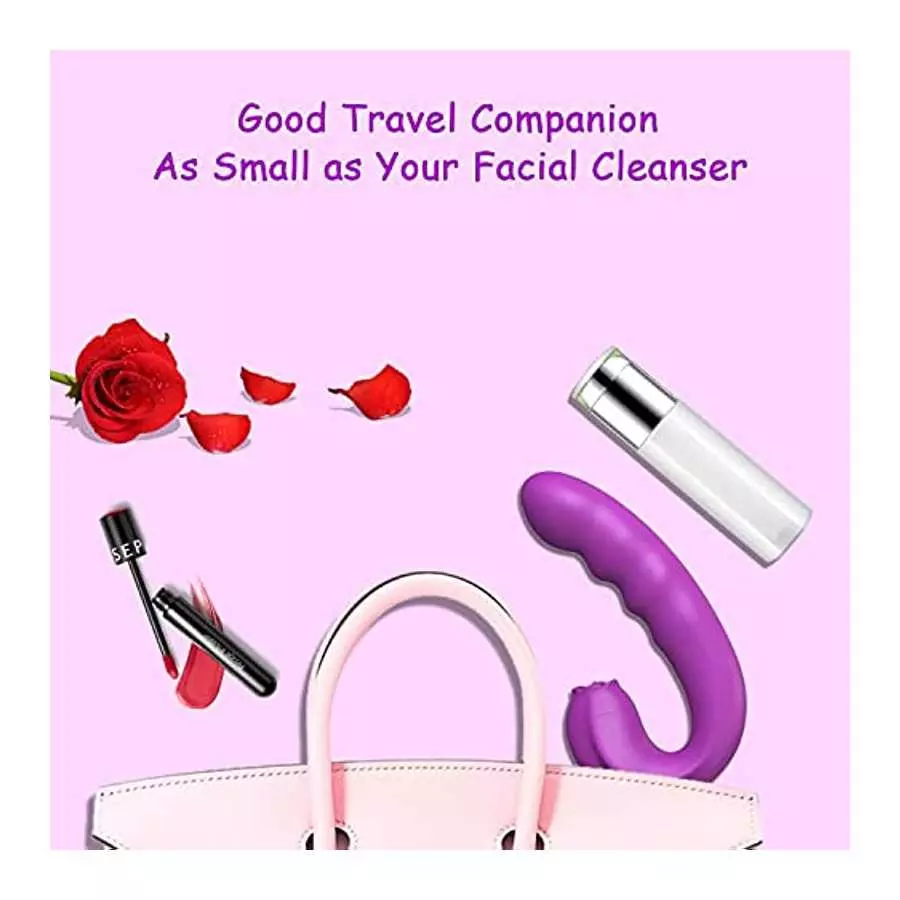 Rotating Clitoral Licking G Spot Vibrator: Clit Tongue Dildo Stimulator for Vaginal Pleasure,Anal Breast Nipple Massager with 10