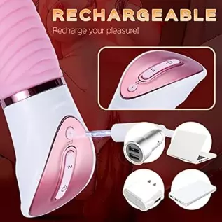 Tongue Vibrator Sex Toy, Honey Play Box “Tongue Demon”Female Sex Stimulator, Clitoris G-Spot Soft Tongue Licking Nipple Massager