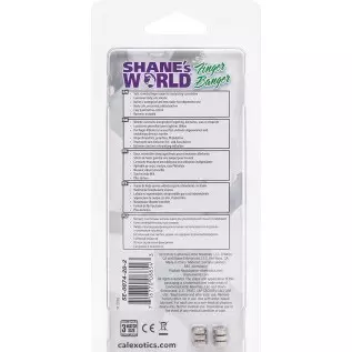 CalExotics Shane’s World Finger Banger - Vibrating Silicone Sex Toy for Couples - Waterproof Vibrator – Vibe Finger G Spot Tickl