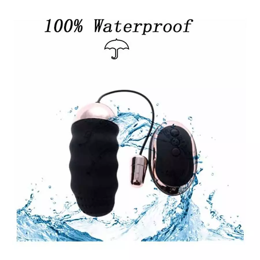 MASVSAM Adult Remote Control G-spot Clitoris Bullet Vibrator with 10 Vibration Modes, Waterproof Vibrating Egg for Clitoral Nipp