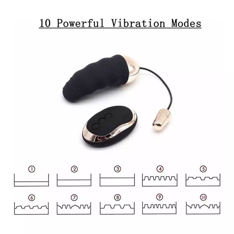 MASVSAM Adult Remote Control G-spot Clitoris Bullet Vibrator with 10 Vibration Modes, Waterproof Vibrating Egg for Clitoral Nipp