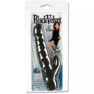 CalExotics Black Velvet 5" CLIT STIM