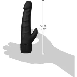 CalExotics Black Velvet 5" CLIT STIM
