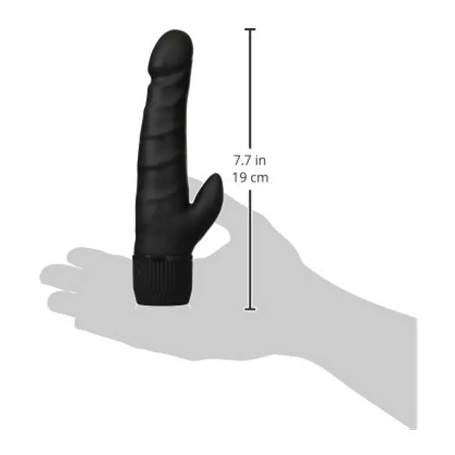 CalExotics Black Velvet 5" CLIT STIM