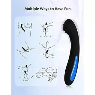 G Spot Vibrator Dildo for Women, Clit Vibrator with 7 Vibration Modes, Silicone Rechargeable Adult Sex Toys for Couples