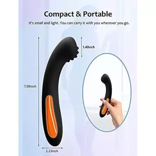 G Spot Vibrator Dildo for Women, Clit Vibrator with 7 Vibration Modes, Silicone Rechargeable Adult Sex Toys for Couples