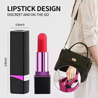 Bullet Vibrator Lipstick Shape with 10 Vibration Modes Sex Toys for Women or Couples Clitorals Stimulator Licking Toy for Woman Bullet Vibrator Lipstick Shape with 10 Vibration Modes Sex Toys for Women or Couples Clitorals Stimulator Licking Toy for Woman