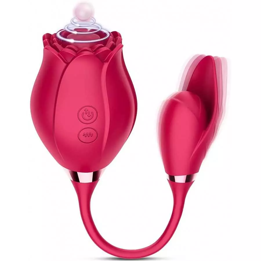 Clitoral G-spot Rose Vibrator Toy with Vibrating, Rose Toy for Women Vaginal Anal Stimulator Breast Nipple Egg Massager with 10 Clitoral G-spot Rose Vibrator Toy with Vibrating, Rose Toy for Women Vaginal Anal Stimulator Breast Nipple Egg Massager with 10