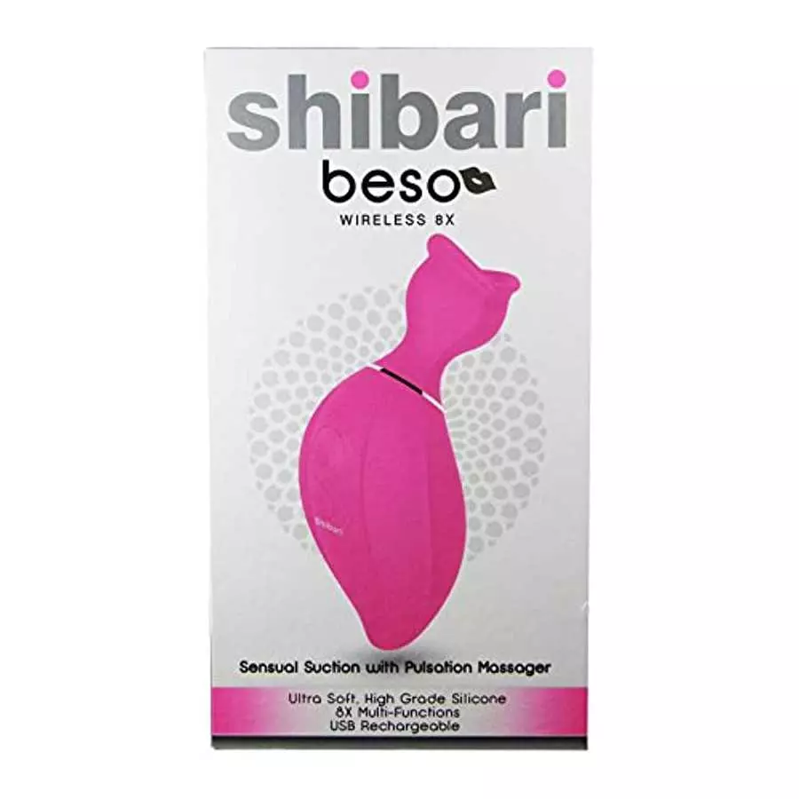 SHIBARI Beso, Power Suction Sex Toy, Pink